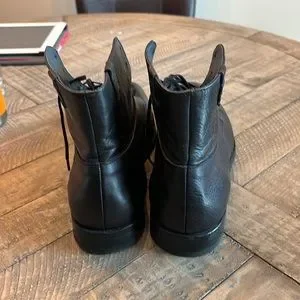 Tiger of Sweden Men Black Leather Lace-up Mid-Top Ankle Boots Size 44 EU Tiger of Sweden Shoes for Men on Sale up to 90% Off: Poshmark main image 3